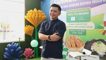img-title Fokus Jadi Chef, Nicky Tirta Belum Kepikiran Buka Restoran