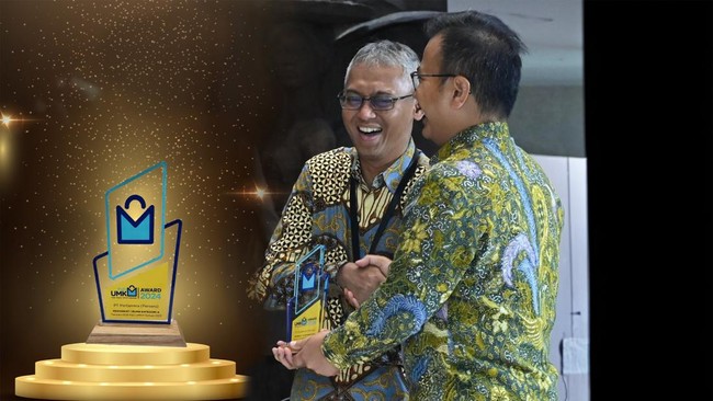 Penghargaan yang diterima Pertamina itu antara lain karena transaksi Pertamina melalui platform PaDi UMKM yang hingga Juni 2024 mencapai sekitar Rp1,5 triliun.