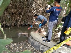 Mayat Pria Hanya Pakai CD Tanpa Identitas Ditemukan di Sungai  Pasuruan
