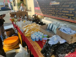 Polisi Gerebek Pabrik Obat Terlarang Rumahan Berkedok Vila di Cianjur