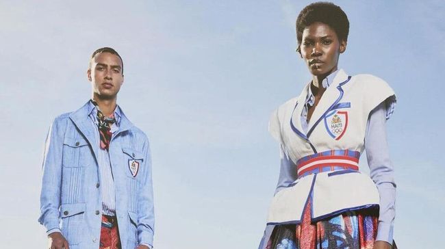 Intip Seragam Indah Tim Haiti di Olimpiade Paris 2024, Ramah Lingkungan dan Bermakna Perdamaian