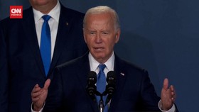 VIDEO: Momen Biden Salah Sebut Zelensky jadi Putin di KTT NATO