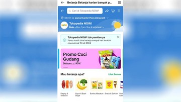 Fitur Tokopedia NOW! Ditutup Pekan Depan