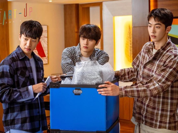 Trio San, Nam Do San, Lee Chul San,, dan Kim Yong San di drama Start Up/ Foto: imdb.com