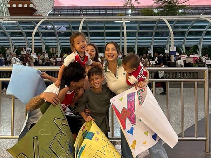 Berani! Kenji Anak Jennifer Bachdim Usia 10 Th Naik Pesawat Sendiri dari Belanda ke Bali