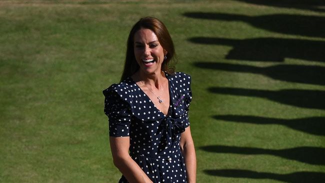 Kate Middleton akan hadiri final tunggal putra di Wimbledon pada Minggu (14/7). Itu akan jadi kemunculan keduanya ke publik tahun ini.