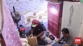 Penampakan 'Apotek' Narkoba di Kampung Bahari, Ber-AC dan CCTV