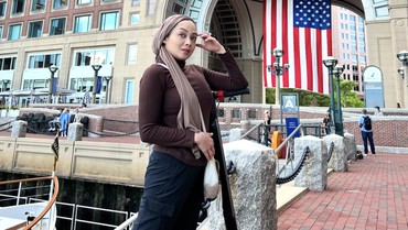 Ternyata Ini Alasan Terry Putri Betah Jadi Pengantar Makanan di Amerika