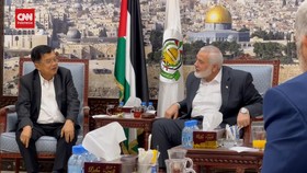 VIDEO: Jusuf Kalla dan Petinggi Hamas Ketemu di Qatar Bahas Nasib Gaza