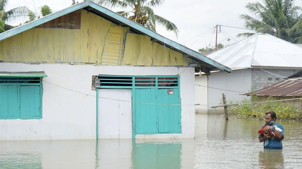 10 Kelurahan di Gorontalo Terendam Banjir, 2.692 Jiwa Terdampak