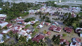 FOTO: Hamparan Air di Gorontalo usai Diserbu Hujan Lebat