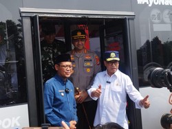 Hore! Warga Depok Bisa Naik Biskita ke Stasiun LRT Harjamukti