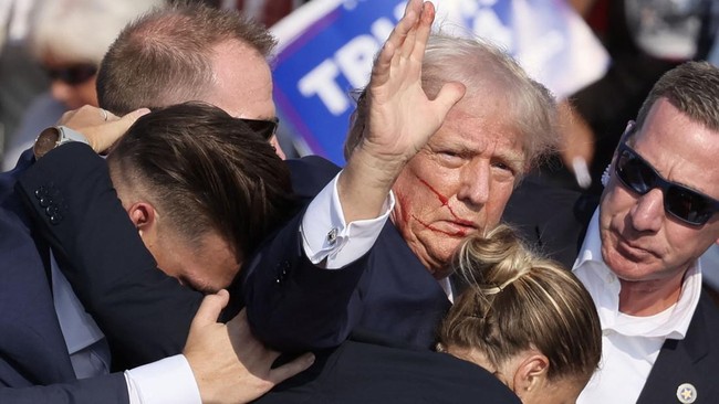 Trump Bertekad Hadiri Konvensi Partai Republik Pasca Tragedi Penembakan