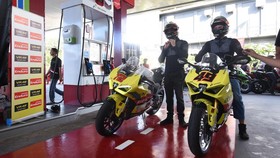Pertamina Dukung Kesuksesan Meet and Greet dengan Para Pembalap VR46