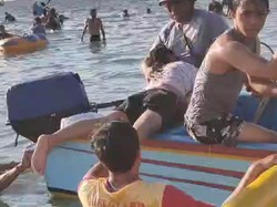 BPBD Catat 3 Kejadian Warga Tenggelam di Pantai Mertasari Saat Banyu Pinaruh