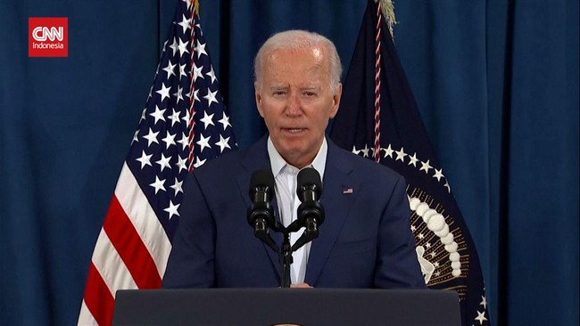 Presiden AS Joe Biden dilaporkan positif Covid-19 saat melakukan perjalanan di Las Vegas pada Rabu (17/7). Apa saja indikasi Covid nan dialami oleh Biden?