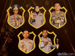 Sosok 5 Polisi Teladan Penerima Hoegeng Awards 2024