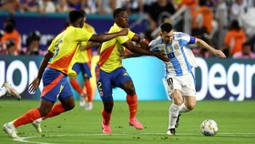 Hasil Babak 1 Final Copa America: Alot, Argentina vs Kolombia Imbang