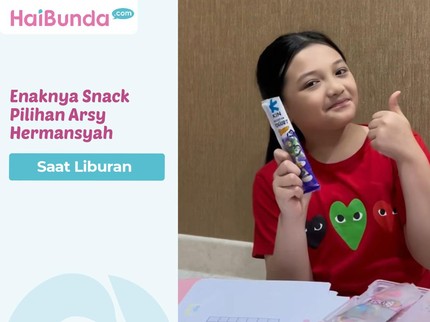 Enaknya Snack Pilihan Arsy Hermansyah saat Liburan