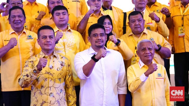Partai Golkar tak mempermasalahkan jika nantinya di Pilgub Sumut 2024, calon gubernur Bobby Nasution melawan kotak kosong.