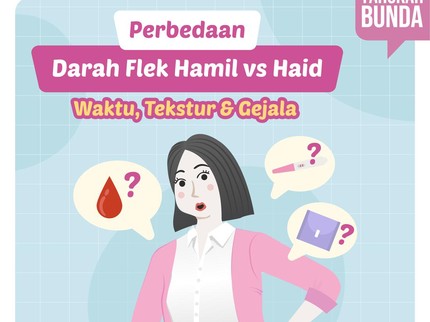 Perbedaan Darah Flek Hamil vs Haid Waktu, Tekstur & Gejala