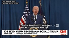 VIDEO: Joe Biden Kutuk Penembakan Donald Trump