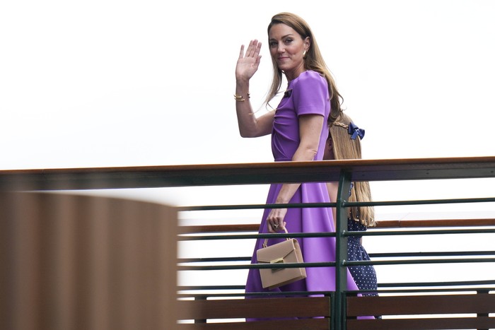 Kate Middleton di Pertandingan Wimbledon.