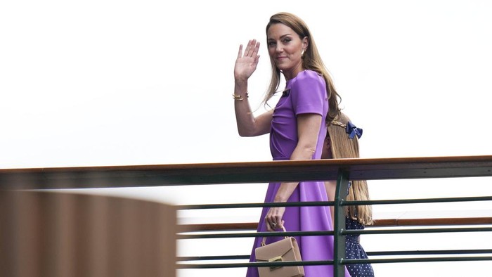 Kate Middleton di Pertandingan Wimbledon.