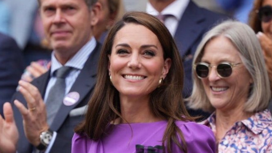 Kate Middleton di Pertandingan Wimbledon 2024.