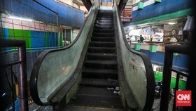 FOTO: Menanti Revitalisasi Pasar Tanah Abang Blok G