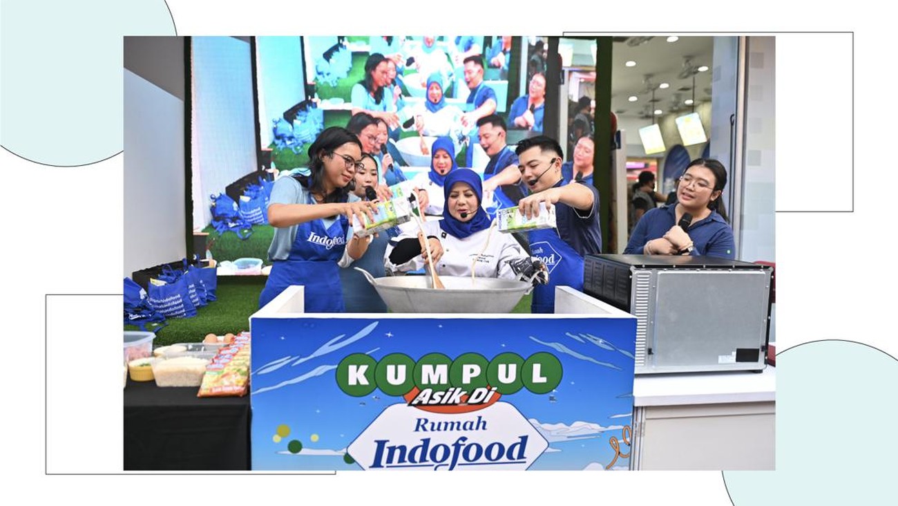 Nicky Tirta Masak dan Berkreasi Bersama Komunitas di Rumah Indofood JFK 2024