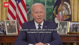 VIDEO: Biden Soal Penembakan Trump: Saya Bersyukur Dia Baik-baik Saja