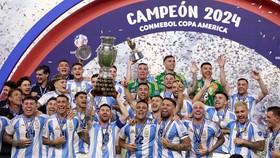 FOTO: Argentina Juara, Akhir Manis Messi di Copa America