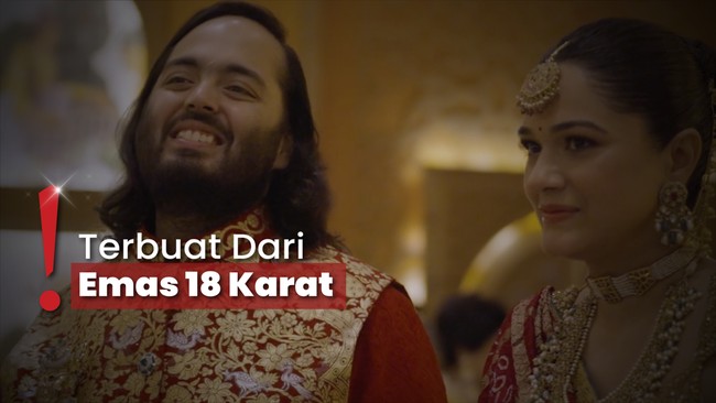 Real Crazy Rich! Anant Ambani Kasih Groomsmen Jam Tangan Rp3,2 M