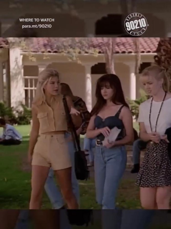 Beverly Hills 90210 Fashion 90-an Hits dari Serial Lawas Beverly Hills 90210