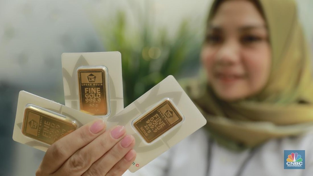 Rekor 2 Bulan! Harga Emas Antam Logam Mulia Hari ini Tembus Rp2,7 Juta