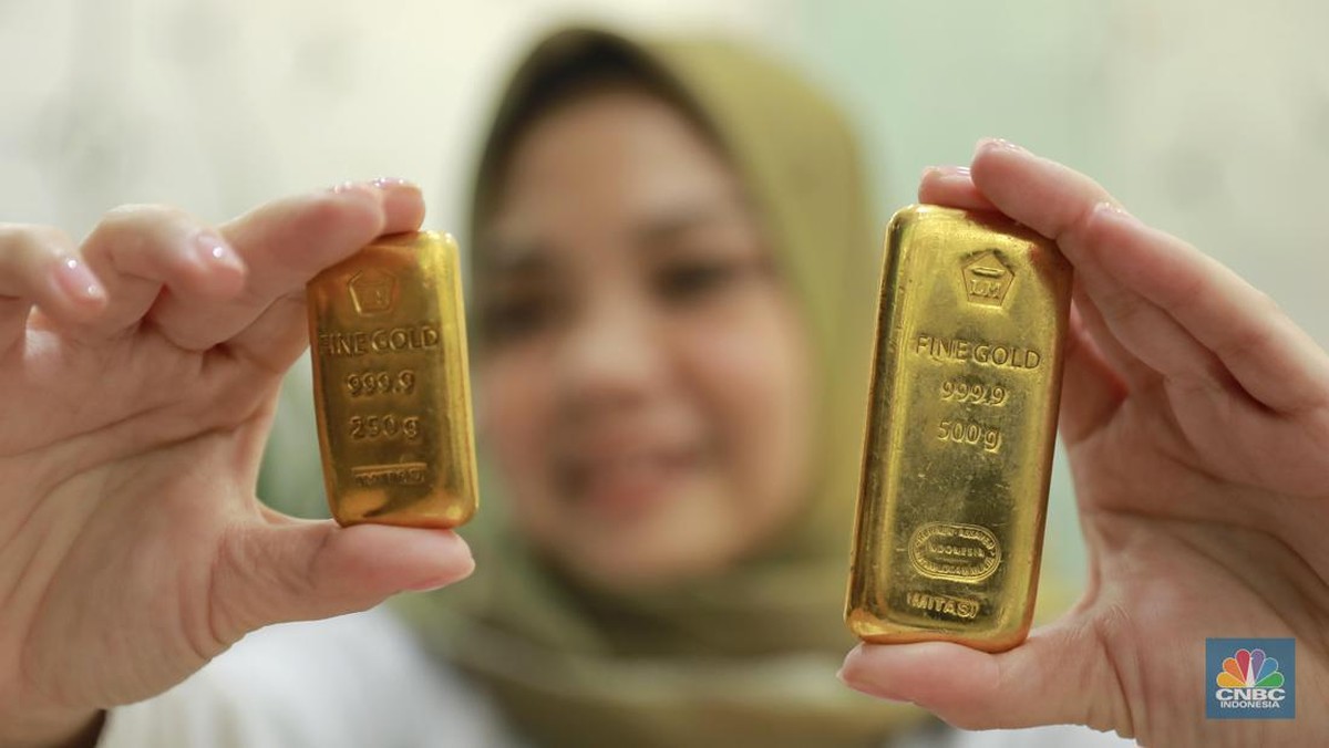 Harga Emas Antam Logam Mulia Hari Ini Melonjak ke Level Rp 2,7Juta