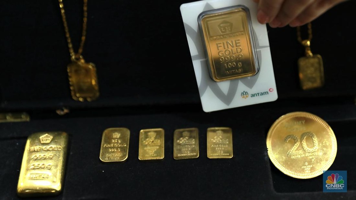 Harga Emas Antam Logam Mulia Naik Rp 15.000, Buyback Melonjak Rp35.000