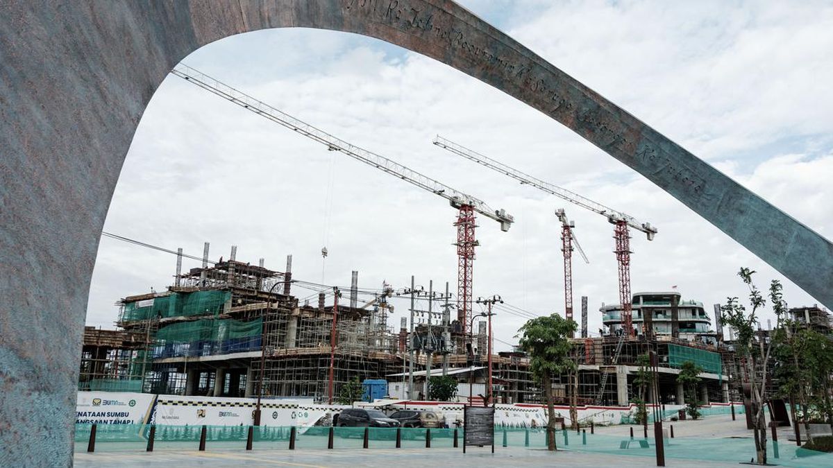 FOTO: Mengintip Progres Mega Proyek IKN Sebulan Jelang HUT RI