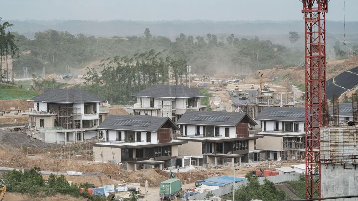 FOTO: Mengintip Progres Mega Proyek IKN Sebulan Jelang HUT RI