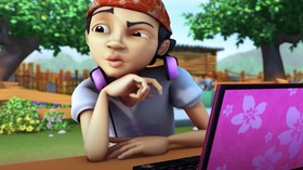 Kenalan dengan Salleh di Upin & Ipin, Karakter hingga Kerjaannya