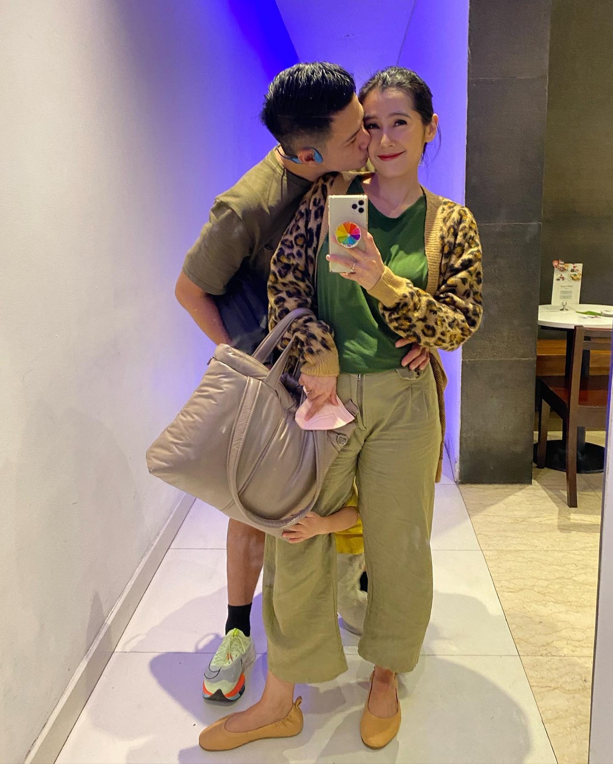 Ardina Rasti dan sang suami Arie Dwi Andika