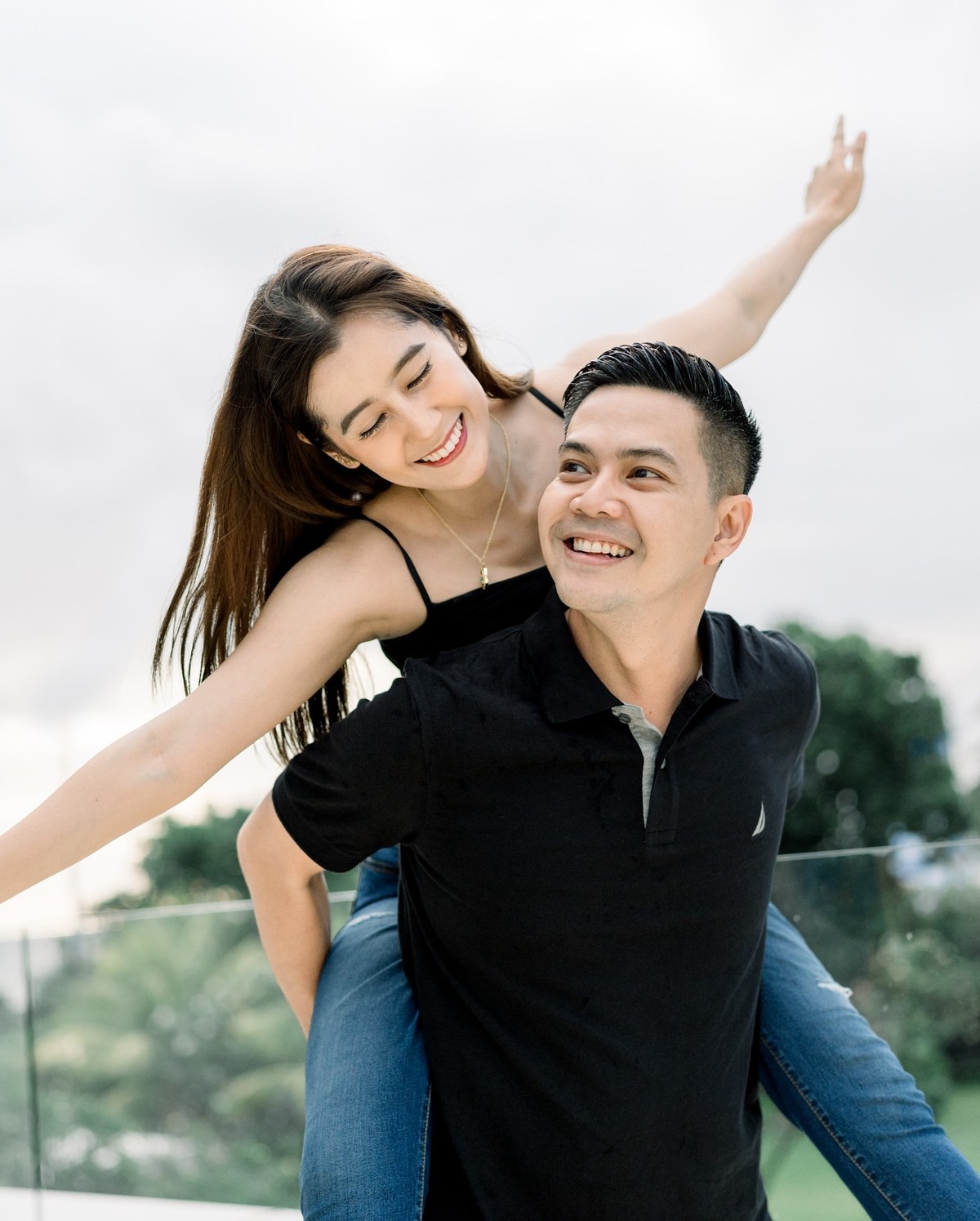 Ardina Rasti dan sang suami Arie Dwi Andika