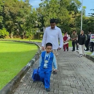 Dikawal Paspampres, Anak Kahiyang Ayu dan Bobby Nasution Sekolah di Mana?