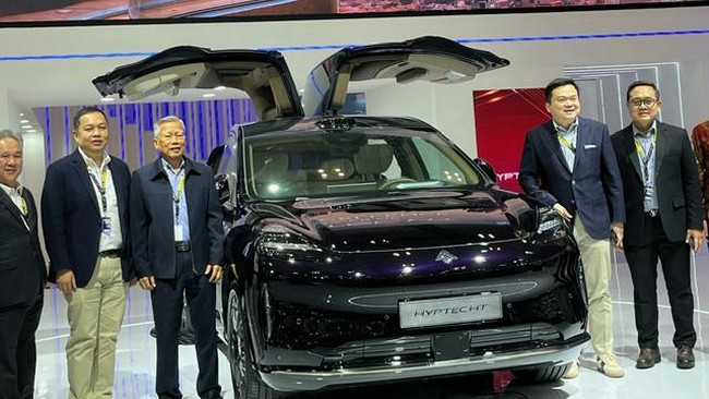 GAC Aion kembali memperkenalkan sub brand mobil baru untuk pasar Indonesia yakni Hyptec HT.