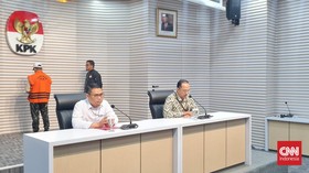 KPK Langsung Tahan Eks Ketua DPD Gerindra Malut Muhaimin Syarif