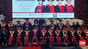 4 Peneliti Resmi Jadi Profesor Riset BRIN, Berikut Penelitiannya