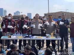 46 Orang Diamankan di Kampung Boncos, Hampir Semuanya Positif Narkoba