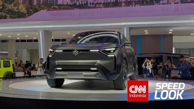 VIDEO: Melihat SUV Listrik Konsep Suzuki eVX di GIIAS 2024