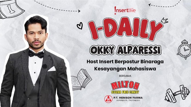 Okky Alparessi Si Host Insert Berpostur Binaraga Kesayangan Mahasiswa